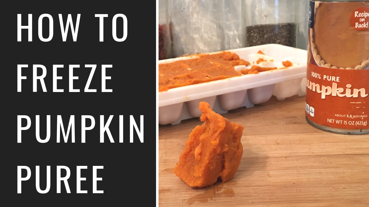 How to Freeze Pumpkin for Nice Cream