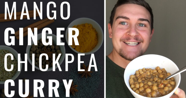 Mango Ginger Chickpea Curry