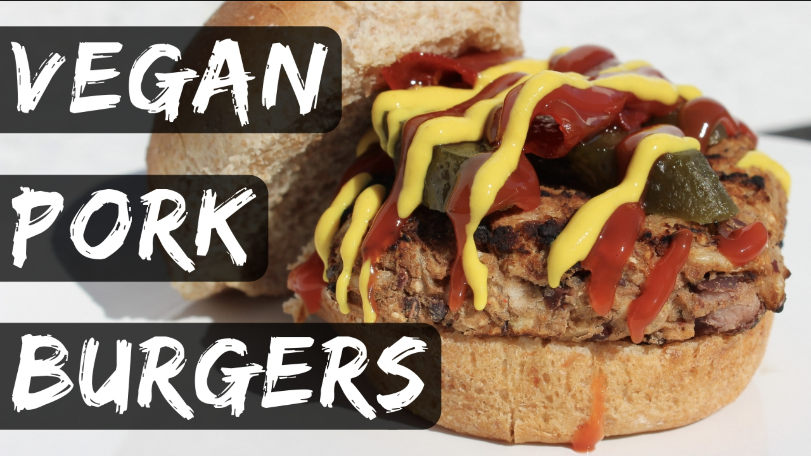Vegan “Pork” Burger Recipe