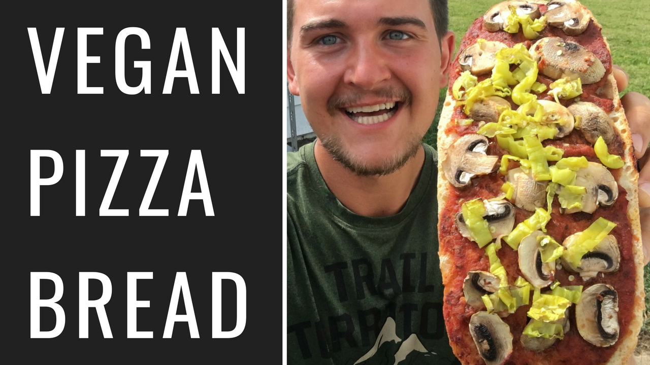 Easy Vegan Pizza Bread