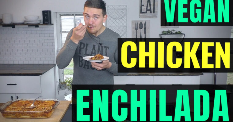 Vegan Chicken Enchilada Bake