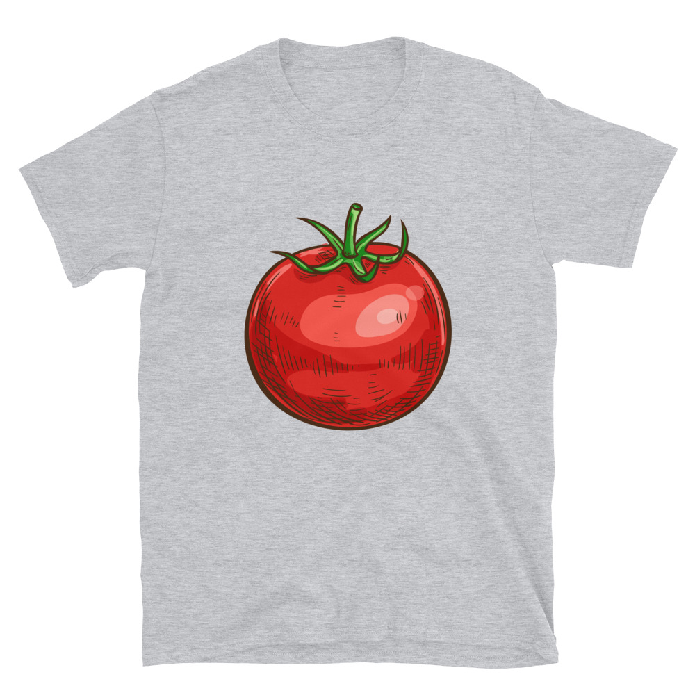 plant based gabriel and plant based bridgette heirloom tomato shirt