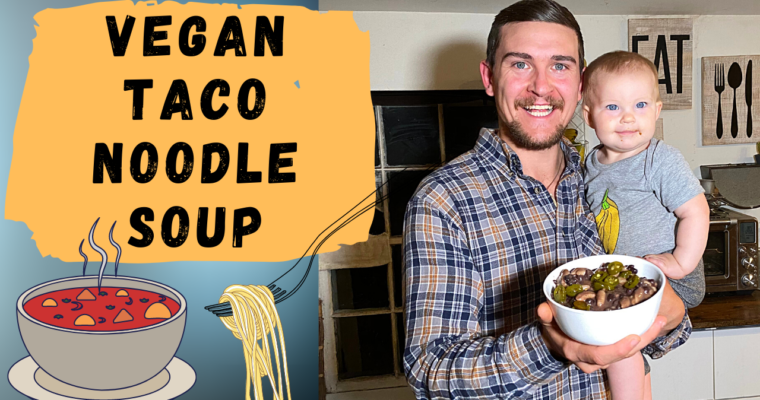 Vegan Taco Noodle Soup